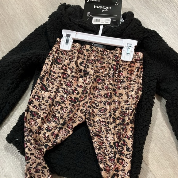Girls size 6 , BEBE clothing lot. New with tags. 2x hoody , 2 x pants , 2x tops - Picture 8 of 8